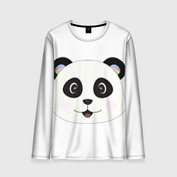 Лонгслив мужской Panda, цвет: 3D-принт