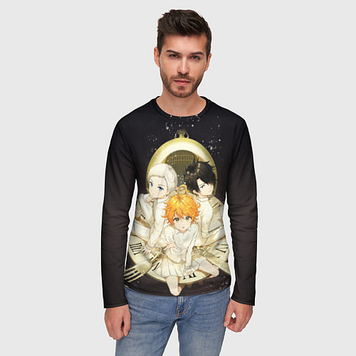 Мужской лонгслив Обещанный Неверленд / 3D-принт – фото 3