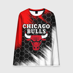 Лонгслив мужской CHICAGO BULLS, цвет: 3D-принт