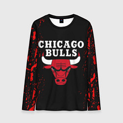 Лонгслив мужской CHICAGO BULLS, цвет: 3D-принт