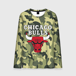 Лонгслив мужской CHICAGO BULLS, цвет: 3D-принт