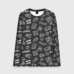 Лонгслив мужской Video game, цвет: 3D-принт
