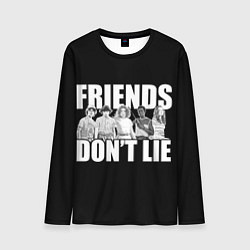 Мужской лонгслив Friends Dont Lie