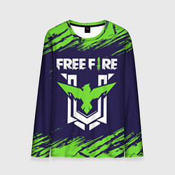 Лонгслив мужской FREE FIRE ФРИ ФАЕР, цвет: 3D-принт