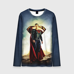 Лонгслив мужской Superman, цвет: 3D-принт