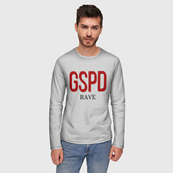 Лонгслив мужской GSPD rave, цвет: 3D-принт — фото 2