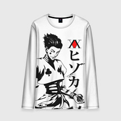 Лонгслив мужской Hunter x Hunter, Hisoka, цвет: 3D-принт