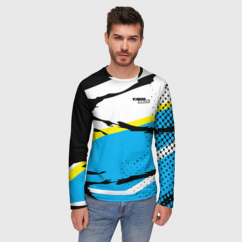 Мужской лонгслив Forza Horizon / 3D-принт – фото 3