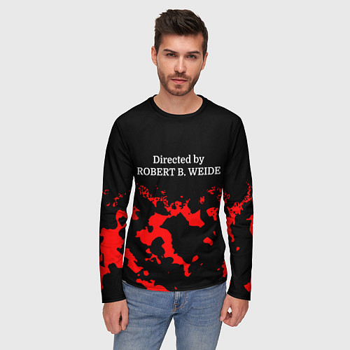 Мужской лонгслив Directed by ROBERT B WEIDE / 3D-принт – фото 3