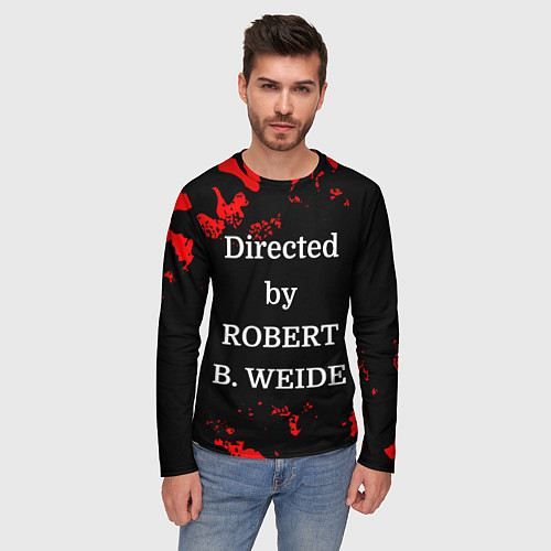 Мужской лонгслив Directed by ROBERT B WEIDE / 3D-принт – фото 3