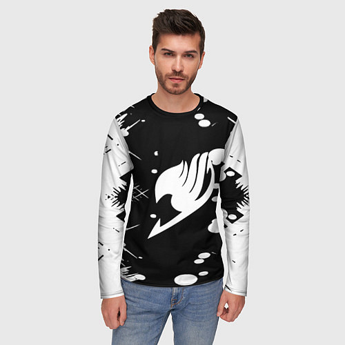 Мужской лонгслив Fairy Tail / 3D-принт – фото 3