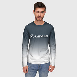 Лонгслив мужской LEXUS ЛЕКСУС, цвет: 3D-принт — фото 2