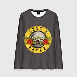 Лонгслив мужской Guns n Roses, цвет: 3D-принт