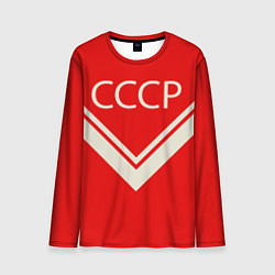 Лонгслив мужской СССР хоккейная форма, цвет: 3D-принт