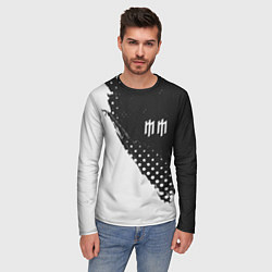 Лонгслив мужской MARILYN MANSON М МЭНСОН, цвет: 3D-принт — фото 2