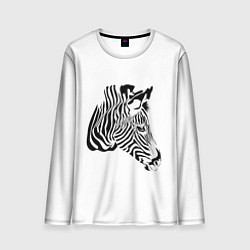 Лонгслив мужской Zebra, цвет: 3D-принт