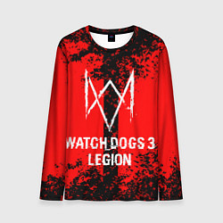 Лонгслив мужской Watch Dogs: Legion, цвет: 3D-принт