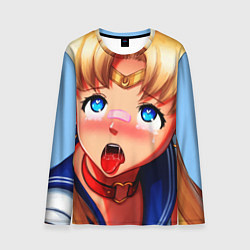 Лонгслив мужской SAILOR MOON AHEGAO, цвет: 3D-принт