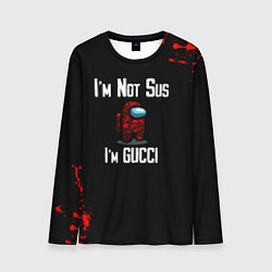 Лонгслив мужской Among Us Gucci, цвет: 3D-принт