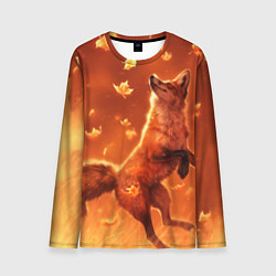 Лонгслив мужской Лисенок, цвет: 3D-принт