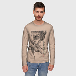 Лонгслив мужской Смотри, цвет: 3D-принт — фото 2