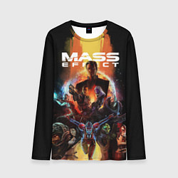 Лонгслив мужской Mass effect, цвет: 3D-принт