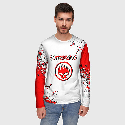 Мужской лонгслив Offspring / 3D-принт – фото 3