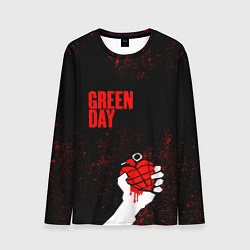 Лонгслив мужской Green day, цвет: 3D-принт