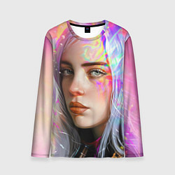 Лонгслив мужской Billie Eilish, цвет: 3D-принт