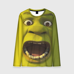 Мужской лонгслив Shrek is Yelling