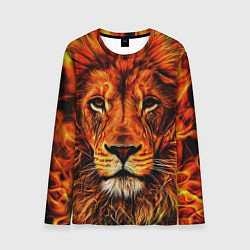 Лонгслив мужской LION, цвет: 3D-принт