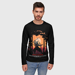 Лонгслив мужской Иноске Хашибира Kimetsu no Yaiba, цвет: 3D-принт — фото 2