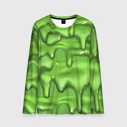 Лонгслив мужской Green Slime, цвет: 3D-принт