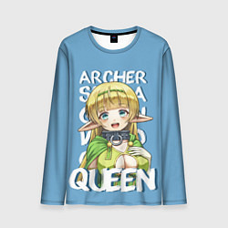 Лонгслив мужской Elf Queen, цвет: 3D-принт