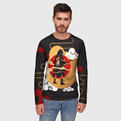 Лонгслив мужской Ниндзя Япония, цвет: 3D-принт — фото 2