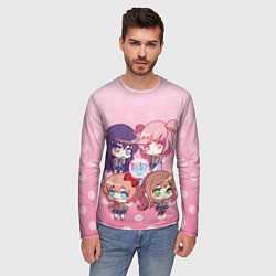 Лонгслив мужской DOKI DOKI LITERATURE CLUB, цвет: 3D-принт — фото 2