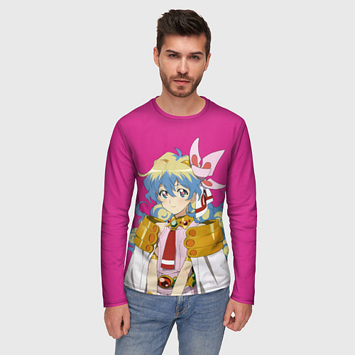 Мужской лонгслив Nia Teppelin / 3D-принт – фото 3