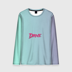 Лонгслив мужской В стиле Drive, цвет: 3D-принт