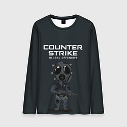 Лонгслив мужской CS GO COUNTER TERRORIS Z, цвет: 3D-принт