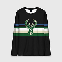 Мужской лонгслив Milwaukee Bucks форма Statement Edition