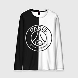 Мужской лонгслив ФК ПСЖ PSG BLACK & WHITE