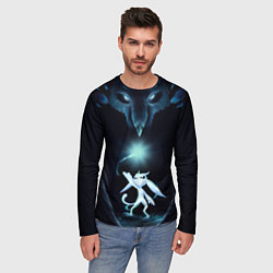 Лонгслив мужской Дух-хранитель Ори, цвет: 3D-принт — фото 2