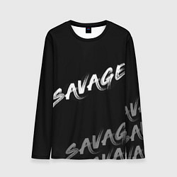 Лонгслив мужской Savage, цвет: 3D-принт