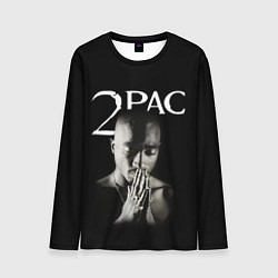 Лонгслив мужской TUPAC, цвет: 3D-принт