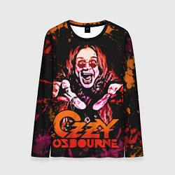 Лонгслив мужской Ozzy Osbourne, цвет: 3D-принт