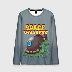 Мужской лонгслив Boss Space Invaders Old game Z