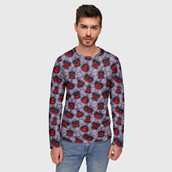 Лонгслив мужской Хэллоуин, цвет: 3D-принт — фото 2