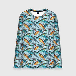 Лонгслив мужской Воблеры, цвет: 3D-принт