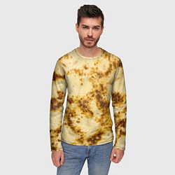 Лонгслив мужской Жареный блин, цвет: 3D-принт — фото 2