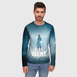 Лонгслив мужской Alan Wake Video Game Art, цвет: 3D-принт — фото 2